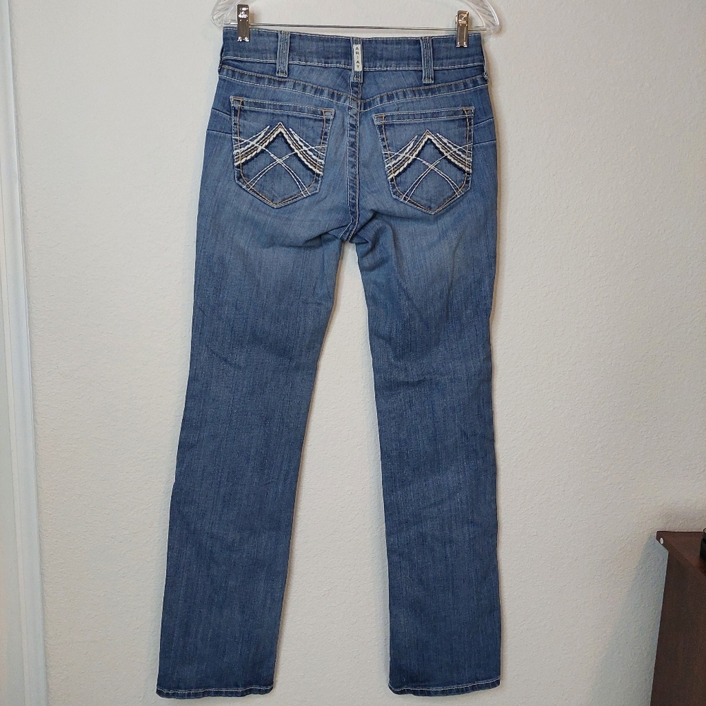 Ariat Real Denim Straight Leg Jeans Size‎ 27 Long